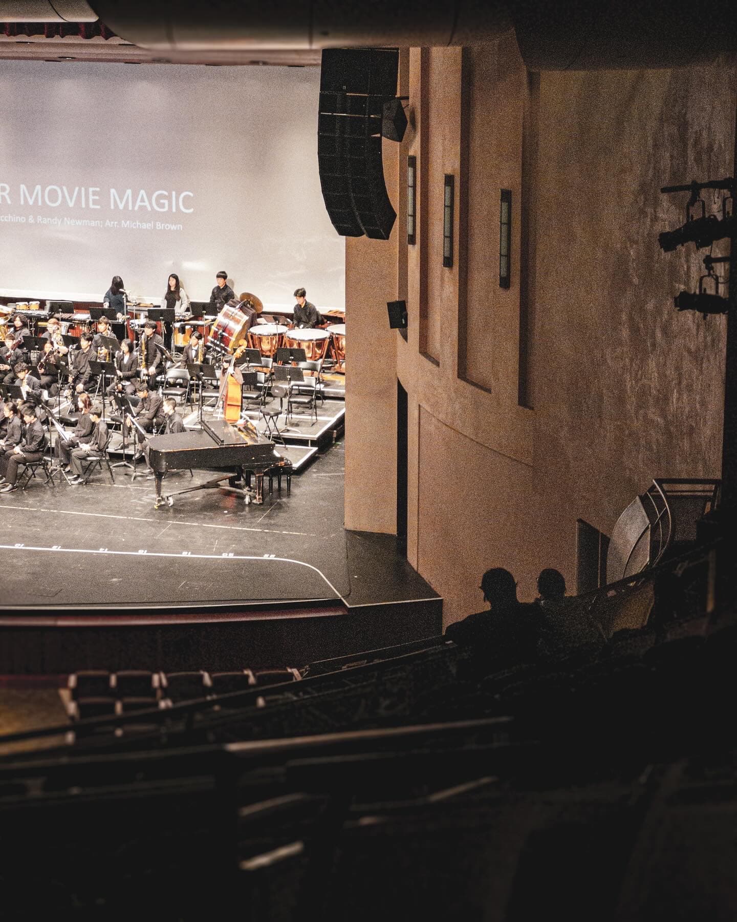CYS holiday concert stage